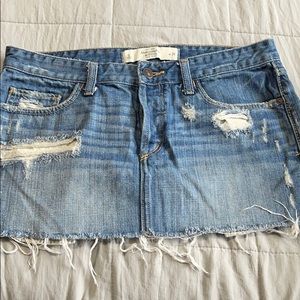 Denim ABERCROMBIE miniskirt